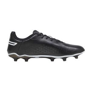 Puma Mens King Match Synthetic Leather Firm Ground Football Boots / Black/White
